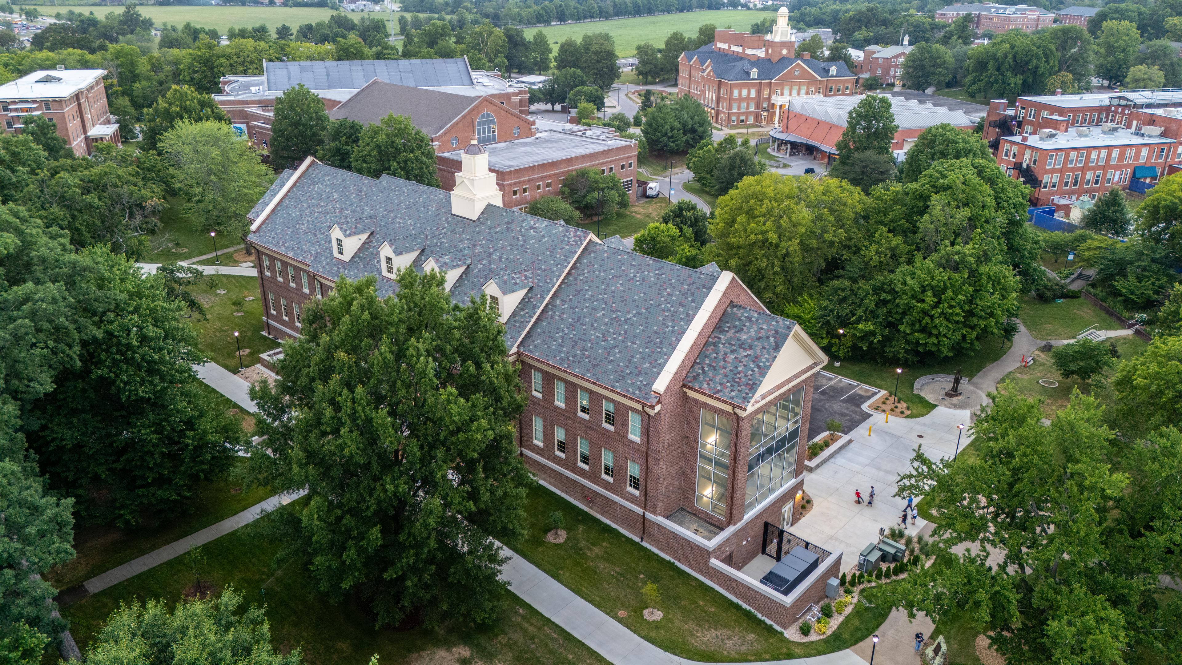 Funded using a combination of philanthropic support, capital reserve funds and financing, the CMIT Building brings together computer science, digital media and information technology to send well-educated students into these in-demand fields to continue to develop the Commonwealth and Appalachia.